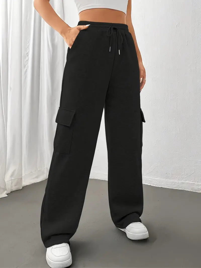 Laila – Pantalones elegantes con múltiples bolsillos