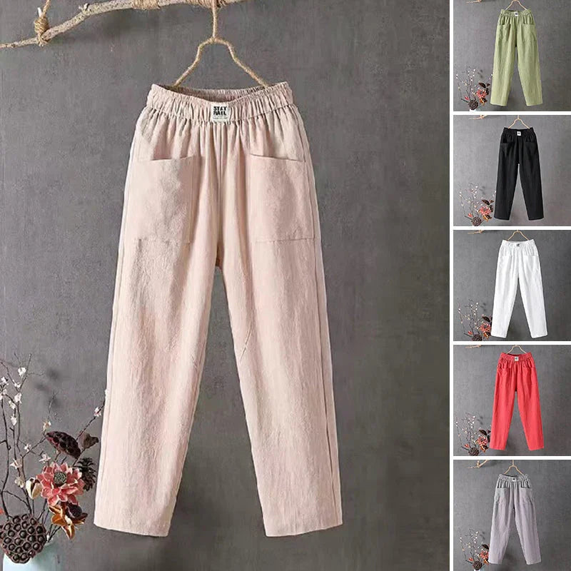 Brenda - Pantalones anchos para mujer