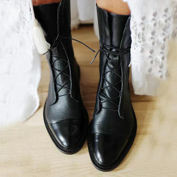 Andi - Botas estilo vintage con tacones